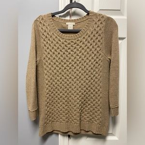Club Monaco tan sweater